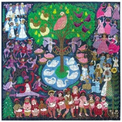 Puzzle 1000 pièces : 12 jours de Noël - Eeboo