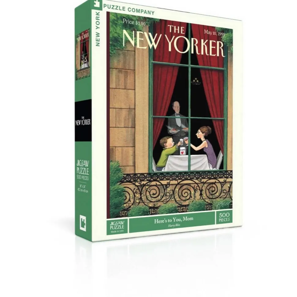 Puzzle 500 pièces : À la santé de maman - New York Puzzle Company