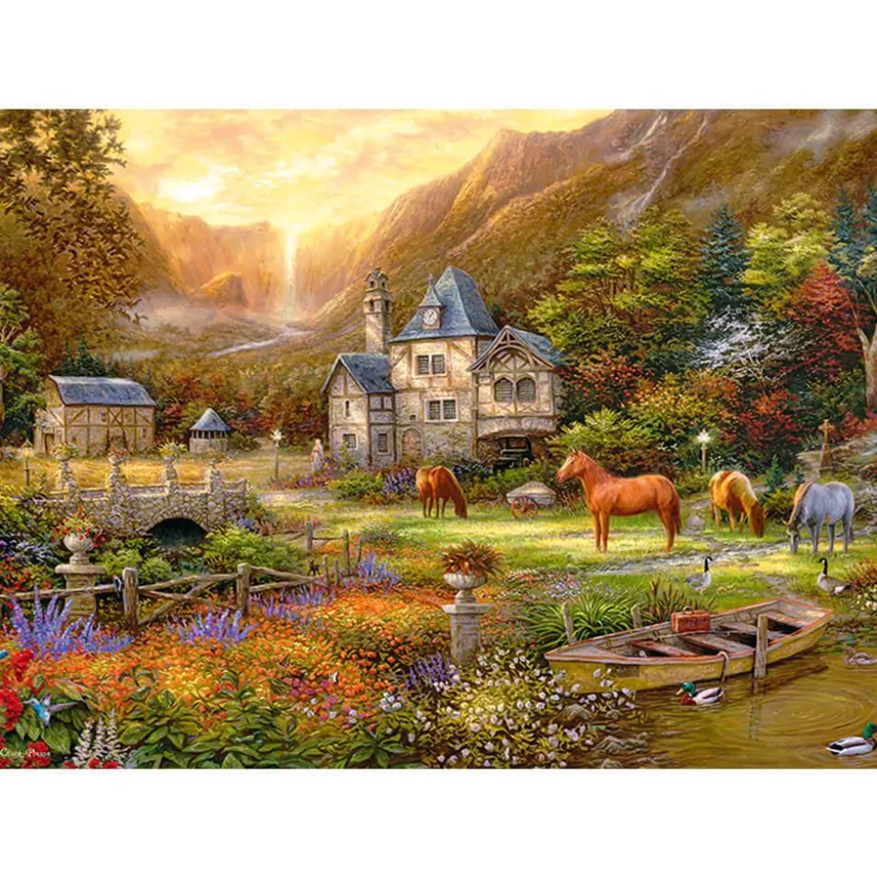 Puzzle 1000 pièces : La vallée d'or - CherryPazzi
