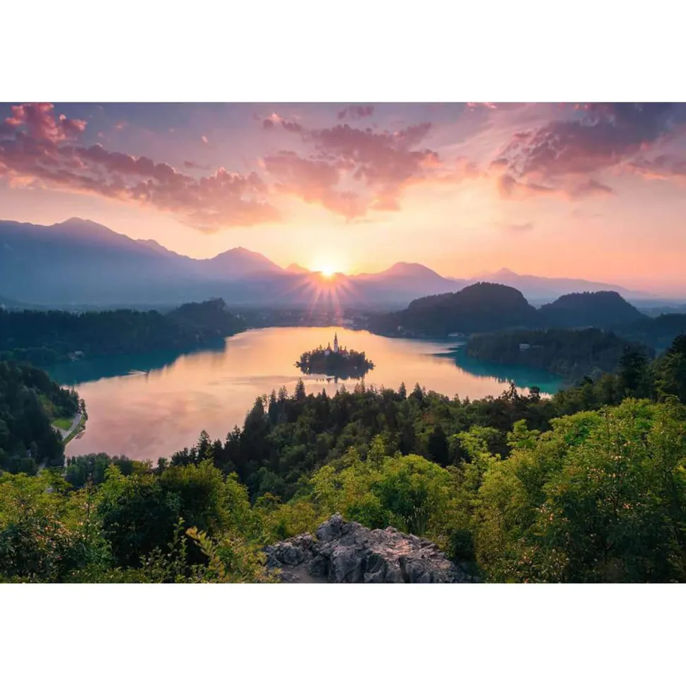 Puzzle 3000 pièces : Lac de Bled, Slovénie - Ravensburger
