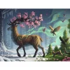Puzzle 1000 pièces : Le cerf du printemps - Ravensburger