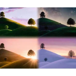 Puzzle 2000 pièces : Les saisons - Ravensburger