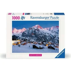 Puzzle 1000 pièces : L‘Oberland bernois, Mürren - Ravensburger