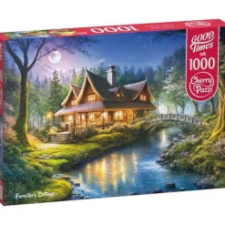 Puzzle 1000 pièces : Maison du forestier - CherryPazzi