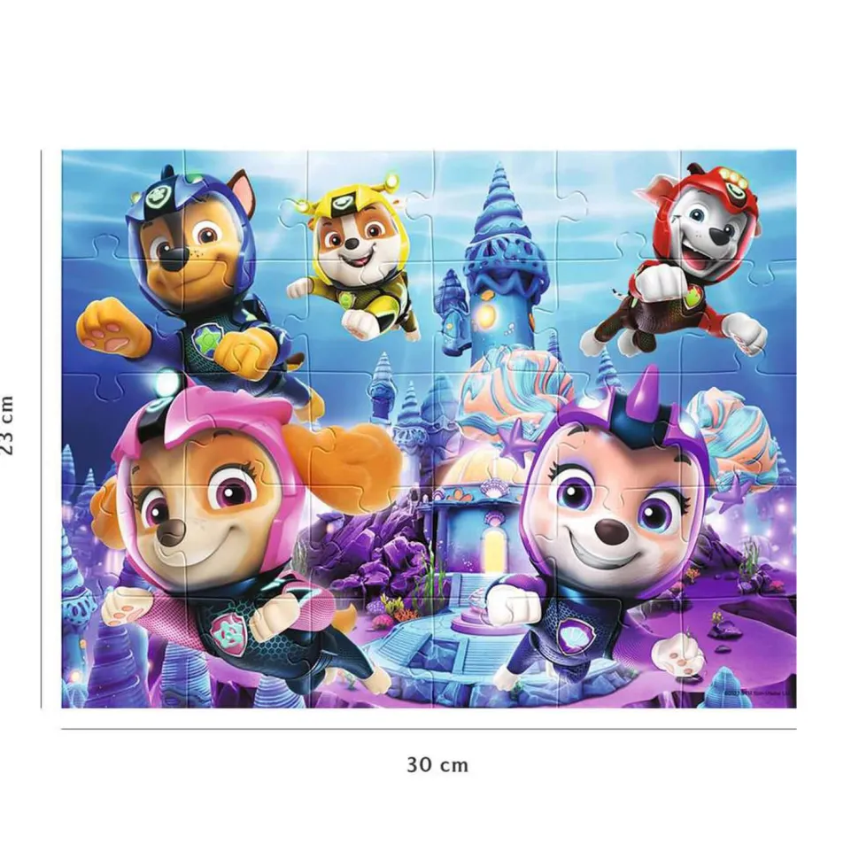 Puzzle 30 pièces : Pat'Patrouille : Mission sous-marine - Nathan