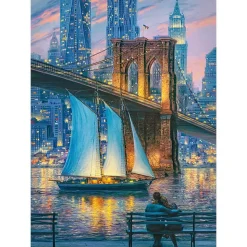 Puzzle 1000 pièces : Rêve pour deux à New York - CherryPazzi