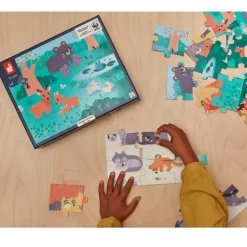 Puzzle 36 pièces : 4 saisons - Janod