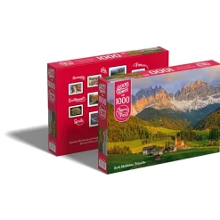 Puzzle 1000 pièces : Santa Maddalena, Dolomites - CherryPazzi