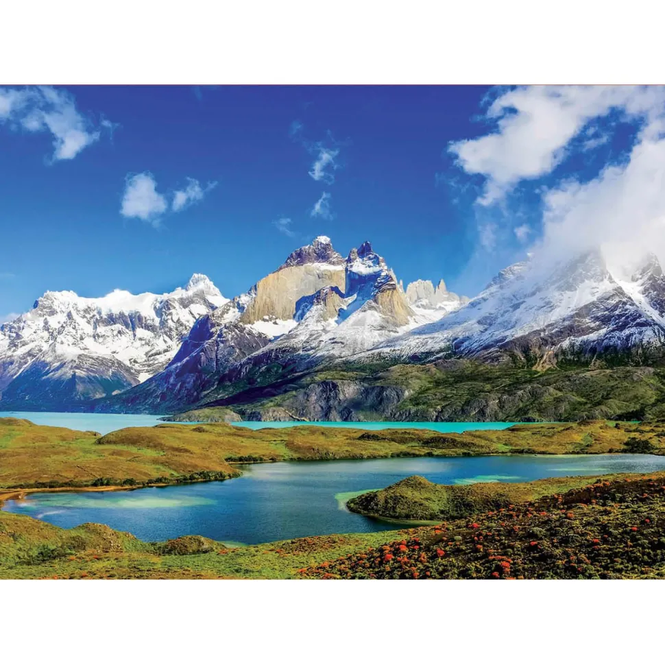 Puzzle 1000 pièces : Tours du Paine, Patagonie - Educa