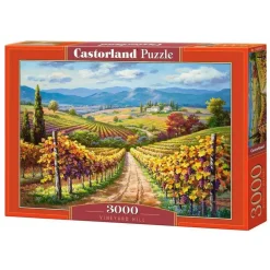 Puzzle 3000 pièces : Vineyard Hill - Castorland