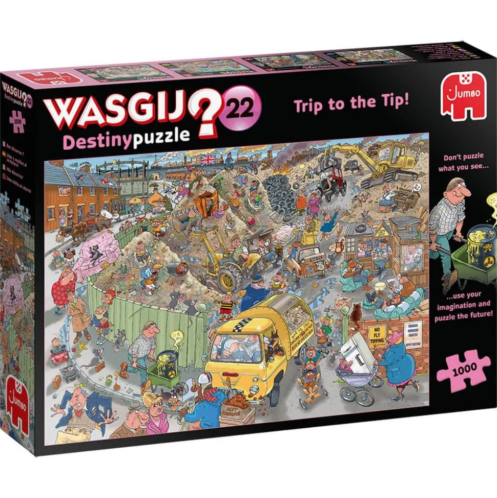 Puzzle 1000 pièces : Wasgij Destiny Numéro 22 : Trip to the Tip - Diset