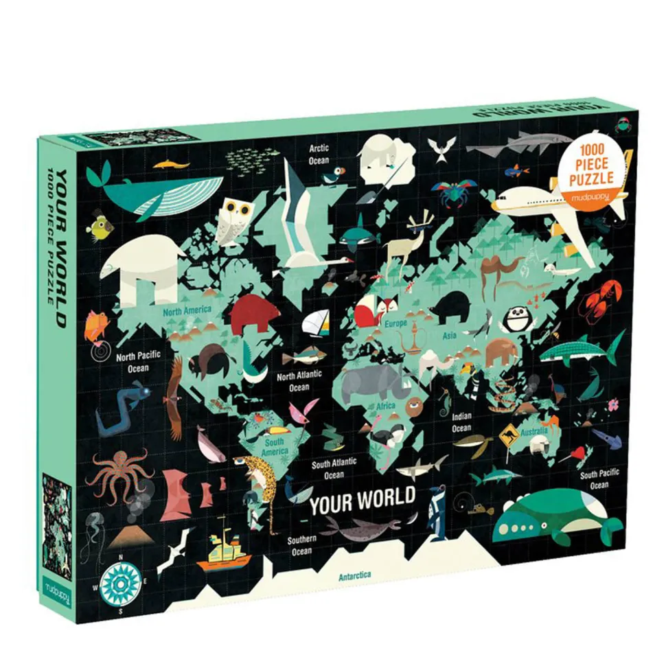 Puzzle 1000 pièces : Your world - Galison