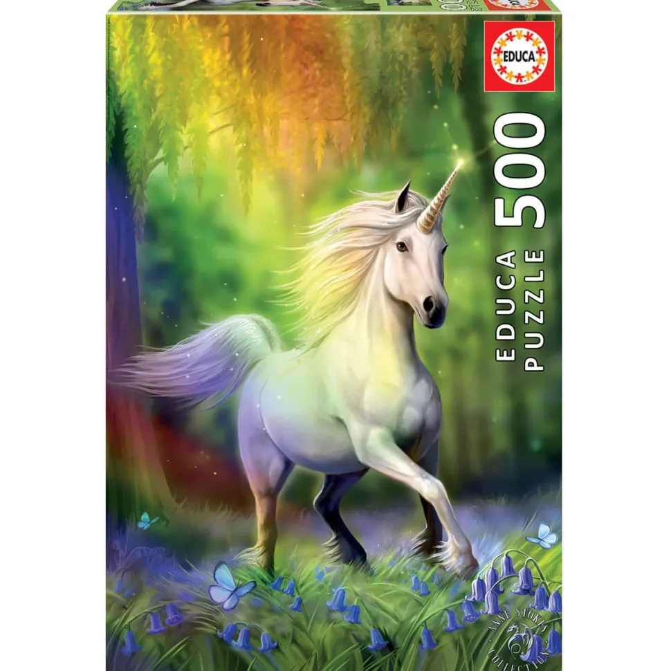 Puzzle 500 pièces : A la poursuite de l'arc-en-ciel - Educa