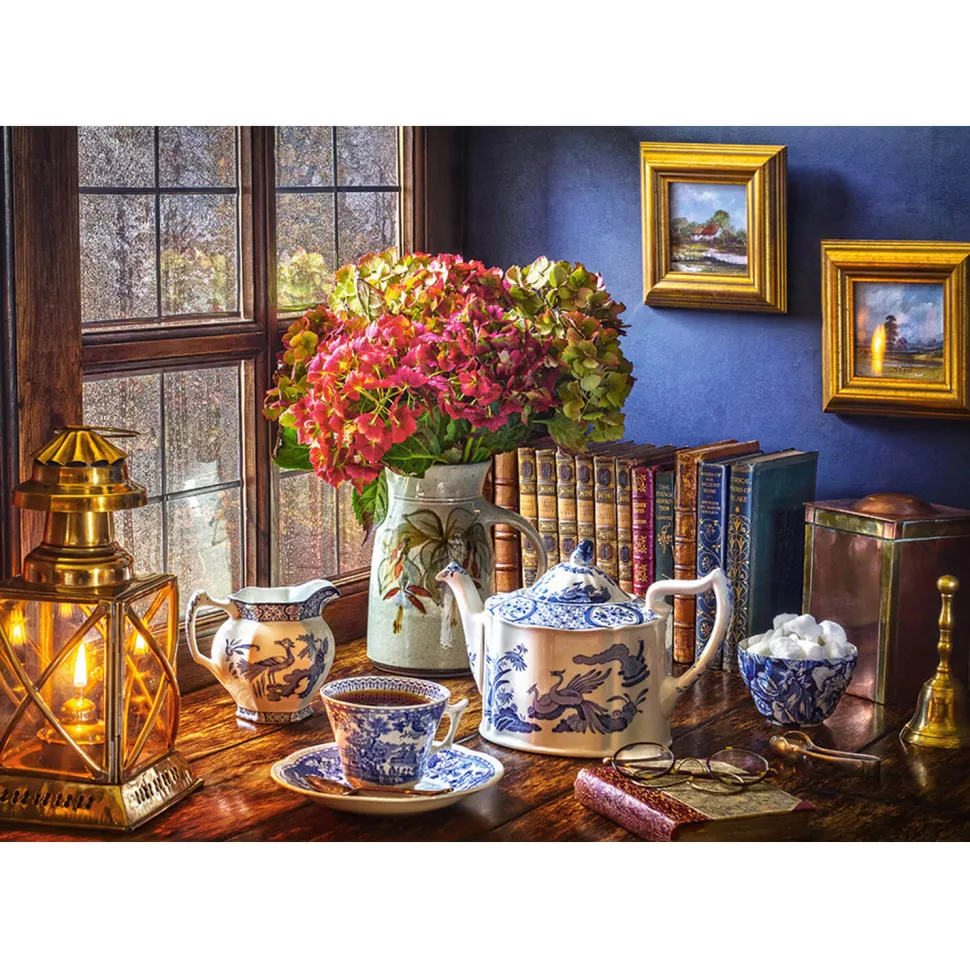 Puzzle 500 pièces : A l'heure du thé - Castorland