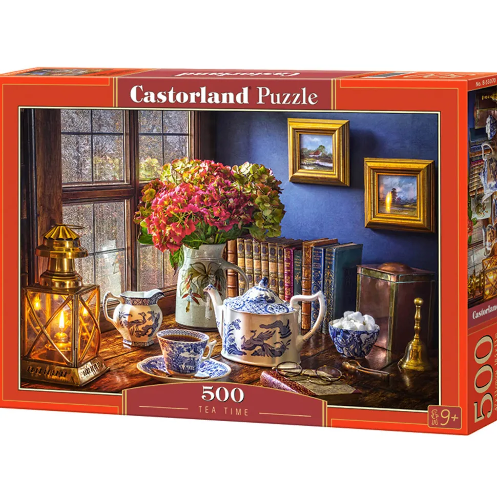 Puzzle 500 pièces : A l'heure du thé - Castorland