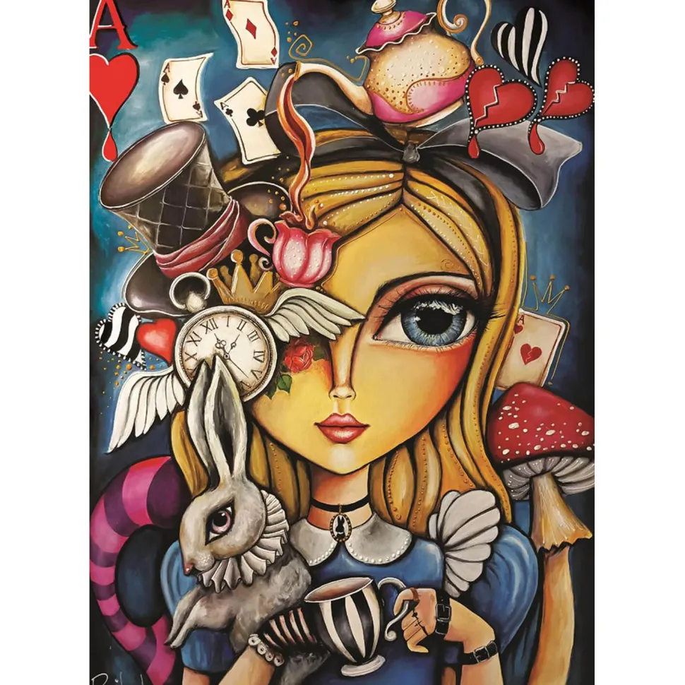 Puzzle 1000 pièces : Alice - Romi Lerda - Edition Spéciale - Magnolia