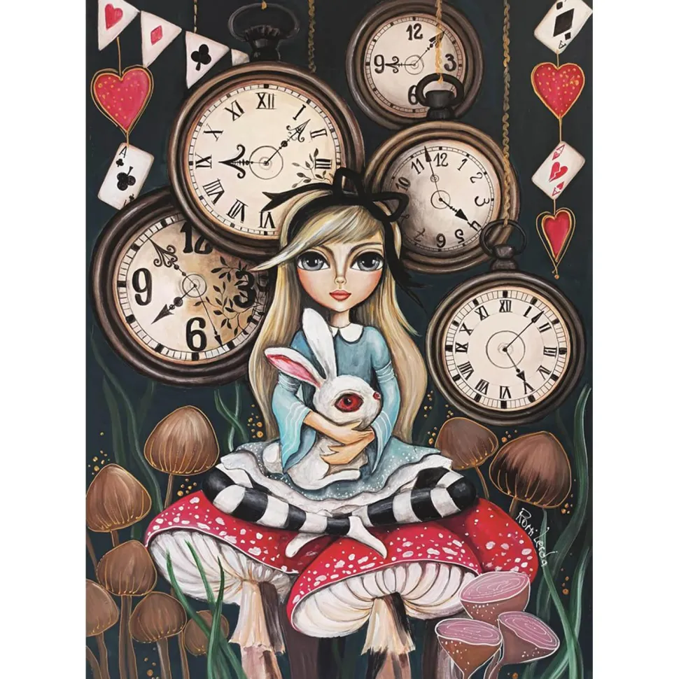 Puzzle 1000 pièces : Alice Time - Romi Lerda - Edition Spéciale - Magnolia