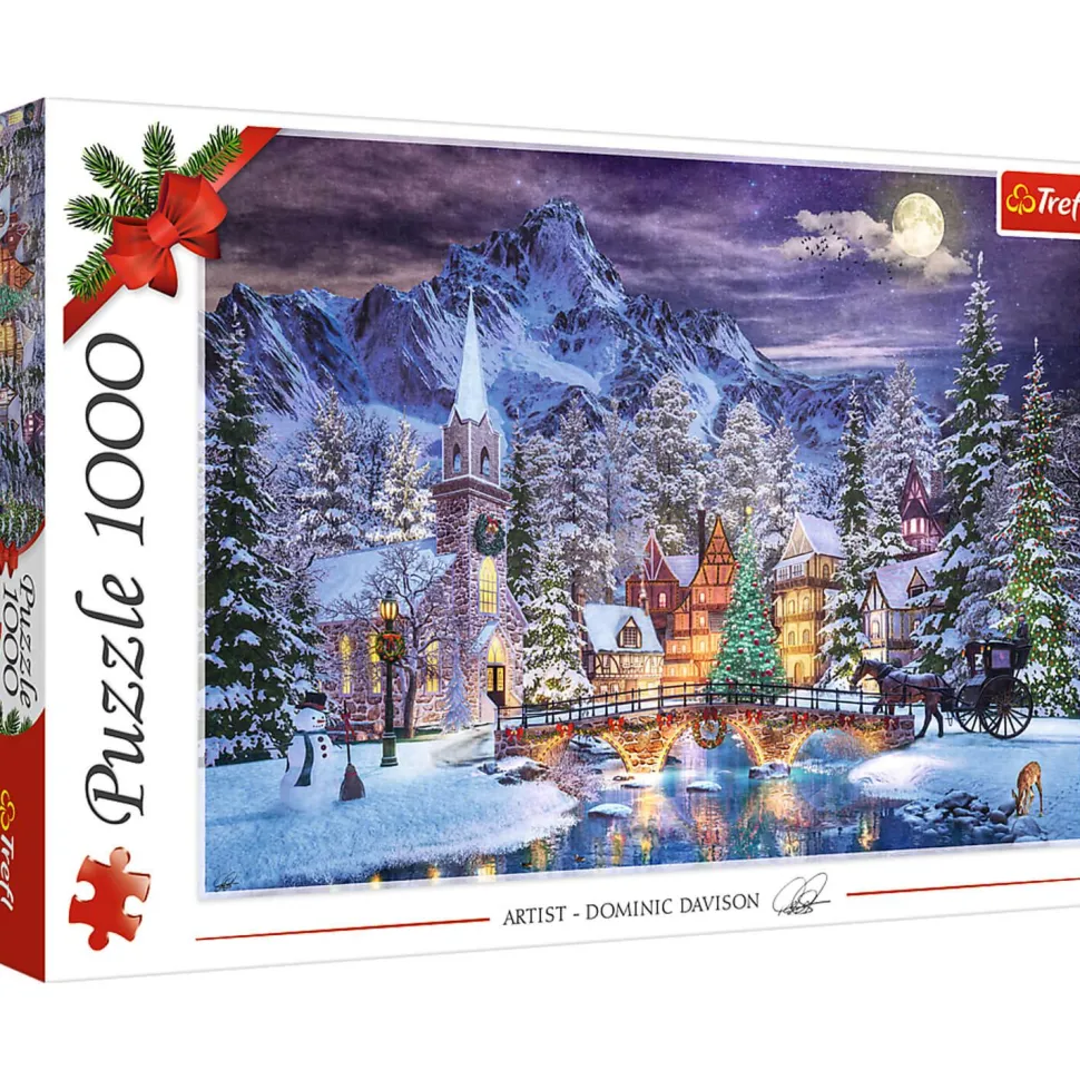 Puzzle 1000 pièces : Ambiance de Noël - Trefl