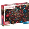Puzzle 1000 pièces : Ambiance de noël - Clementoni