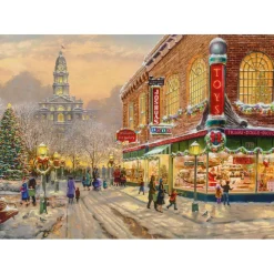 Puzzle 1000 pièces : Ambiance de Noël - Schmidt