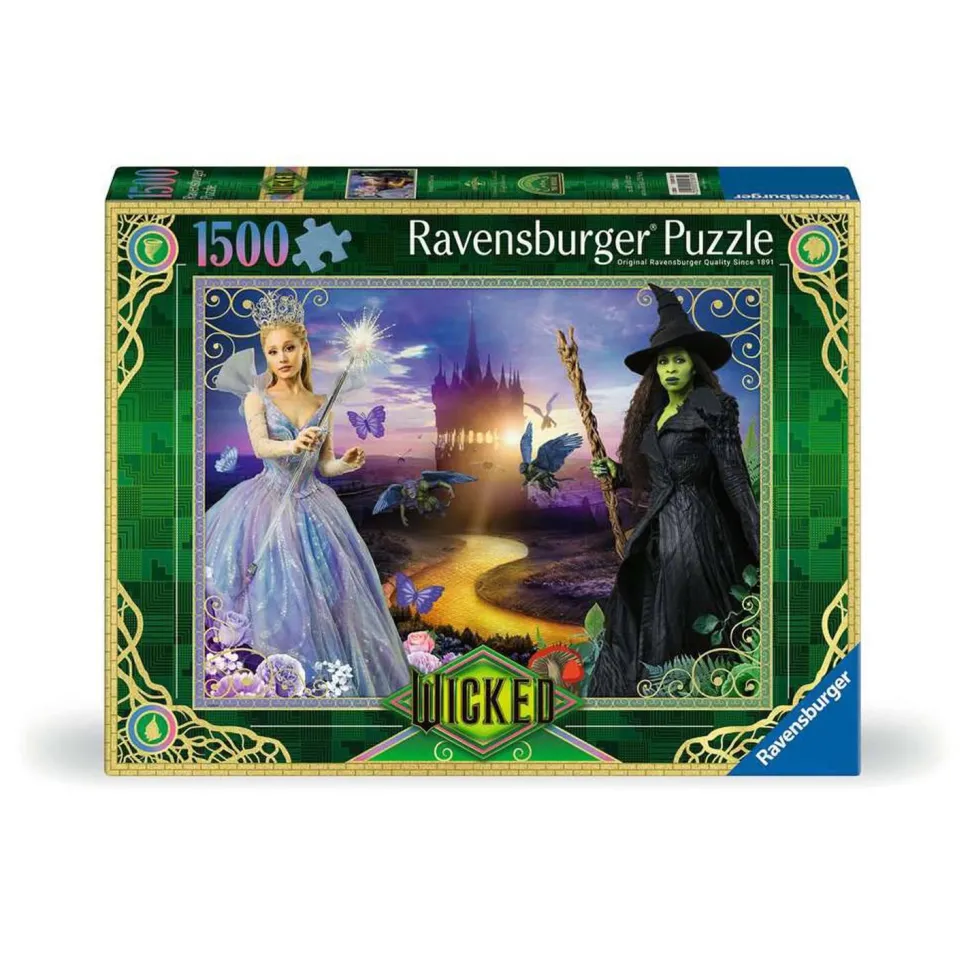 Puzzle 1500 pièces : Amies ou adversaires ? (Wicked 2) - Ravensburger