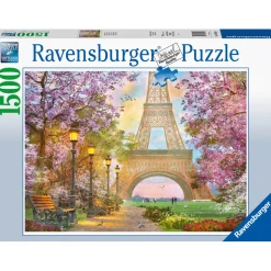 Puzzle 1500 pièces : Amour à Paris - Ravensburger