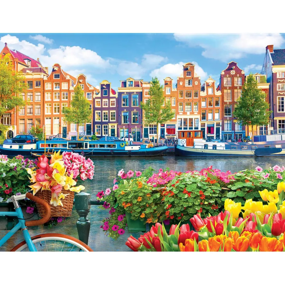 Puzzle 1000 pièces : Amsterdam, Pays-Bas - Eurographics