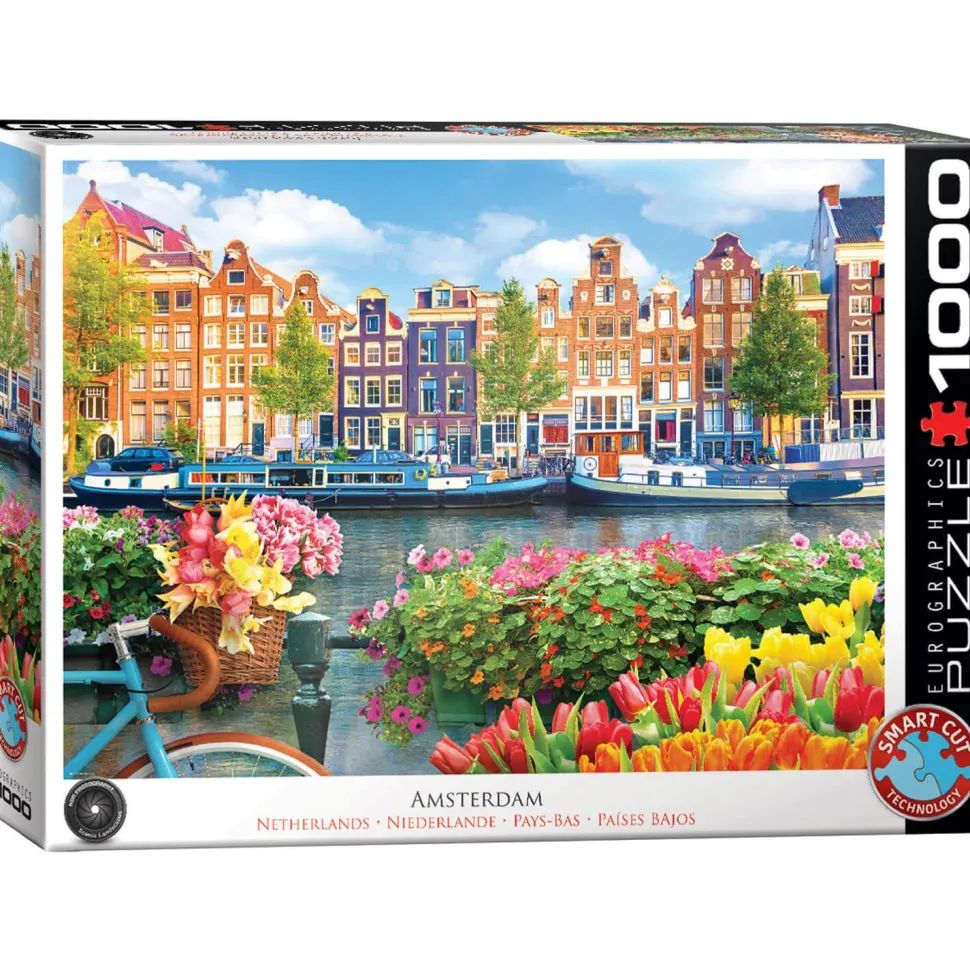 Puzzle 1000 pièces : Amsterdam, Pays-Bas - Eurographics