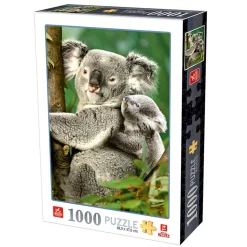 Puzzle 1000 pièces : Animals : Koalas - DToys