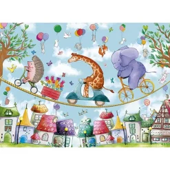 Puzzle 36 pièces - Animaux Acrobates - Sentosphère