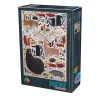 Puzzle 500 pièces : Animaux Sauvages, Kurti Andrea - DToys