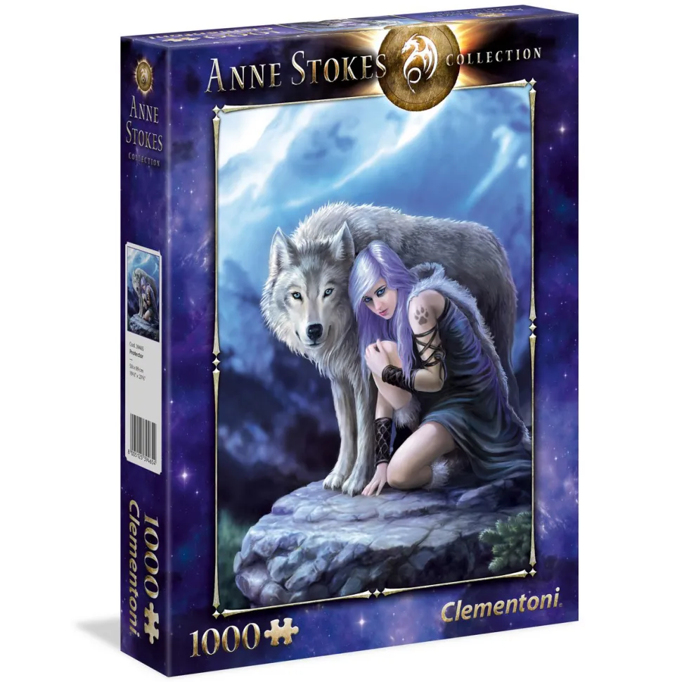 Puzzle 1000 pièces : Anne Stokes : Protecteur - Clementoni