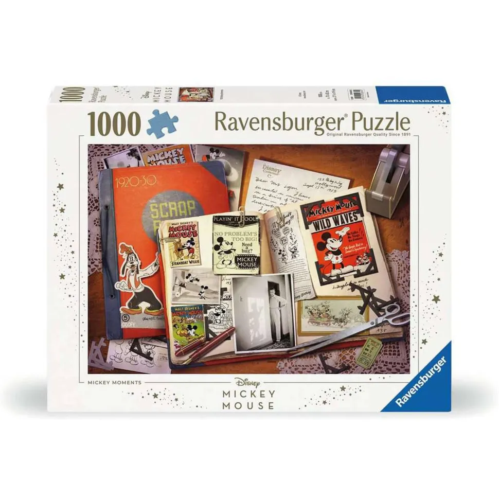Puzzle 1000 pièces - Anniversaire de Mickey 1920 - 1930 - Ravensburger