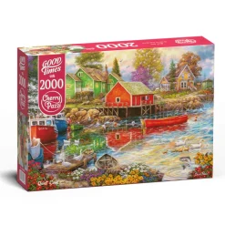 Puzzle 2000 pièces : Anse calme - CherryPazzi