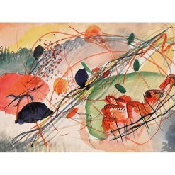 Puzzle 1500 pièces : Aquarelle n° 6, Kandinsky - Ks Games