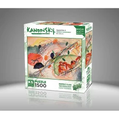 Puzzle 1500 pièces : Aquarelle n° 6, Kandinsky - Ks Games