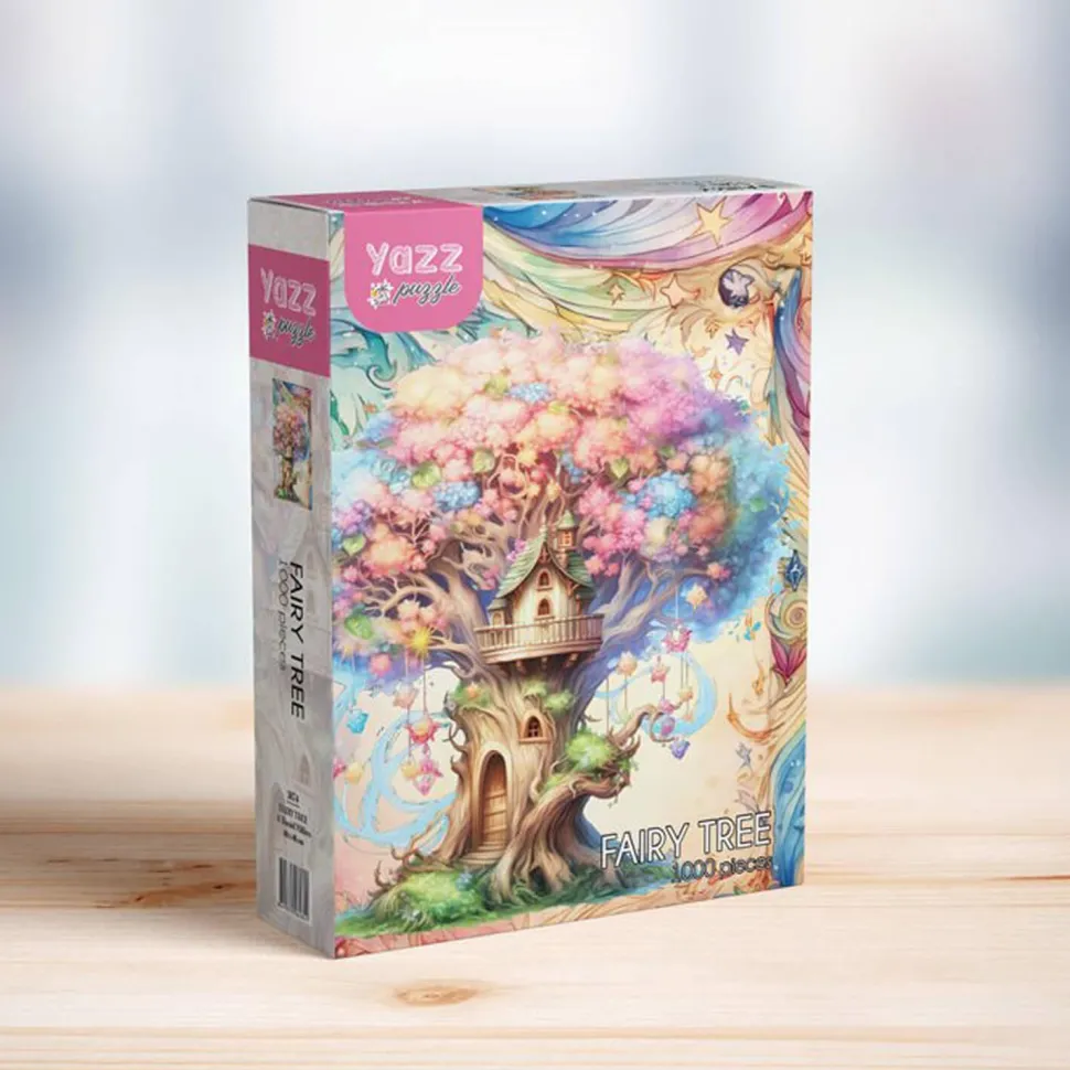 Puzzle 1000 pièces : Arbre à fées - Yazz puzzle