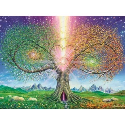 Puzzle 1000 pièces : Arbre de l'Amour Infini - David Mateu - Edition Spéciale - Magnolia