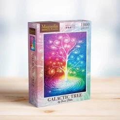 Puzzle 1000 pièces : Arbre Galactique - Édition Spéciale David Mateu - Magnolia