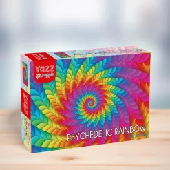 Puzzle 1000 pièces : arc en ciel psychédélique - Yazz puzzle