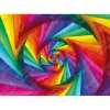 Puzzle 1000 pièces : arc en ciel compliqué - Yazz puzzle