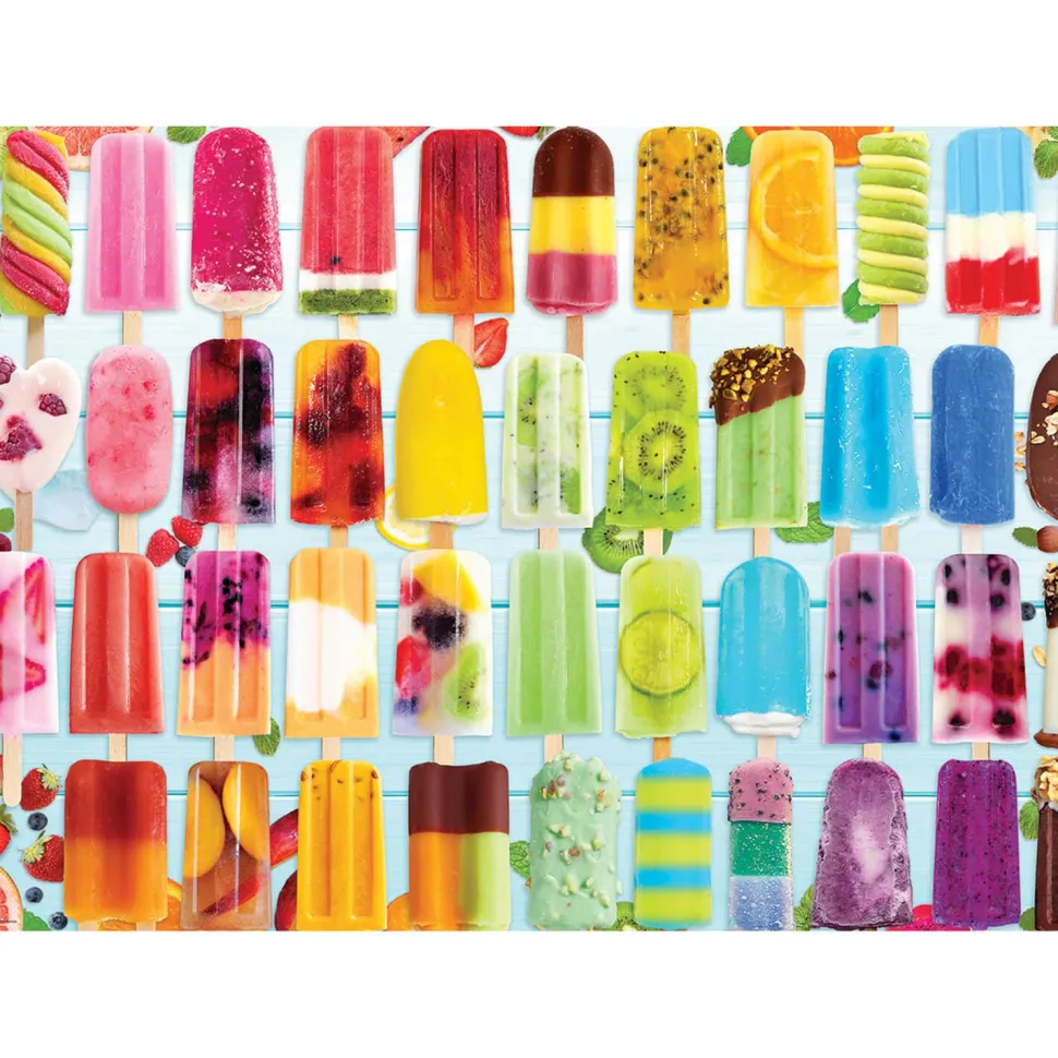 Puzzle 1000 pièces : Arc-en-ciel popsicle - Eurographics