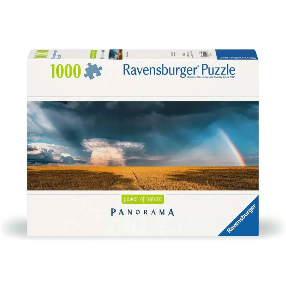 Puzzle 1000 pièces : Arc-en-ciel mystique (nature édition) - Ravensburger