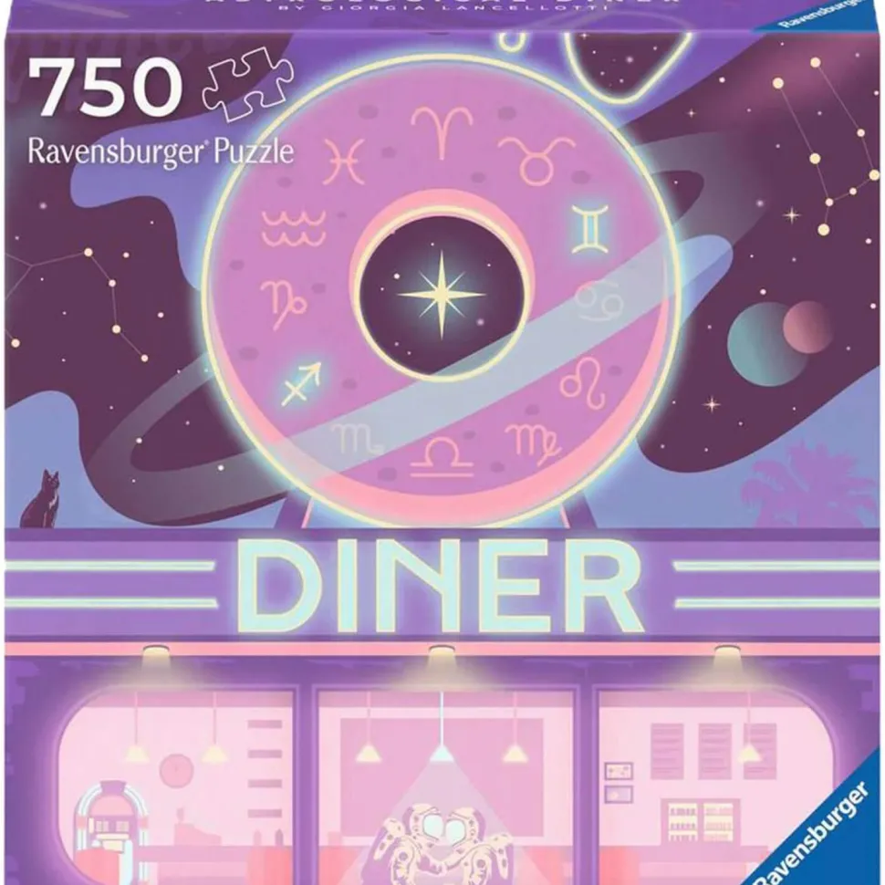Puzzle 750 pièces : Art & Soul : Diner astrologique - Ravensburger