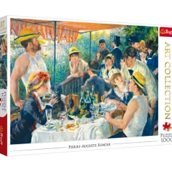 Puzzle 1000 pièces : Art Collection - Déjeuner des canotiers, Pierre-Auguste Renoir - Trefl