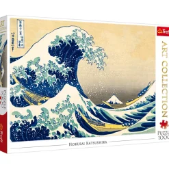 Puzzle 1000 pièces : Art Collection : La Grande Vague de Kanagawa - Trefl