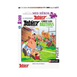 Puzzle 500 pièces : Astérix chez les Bretons - Nathan