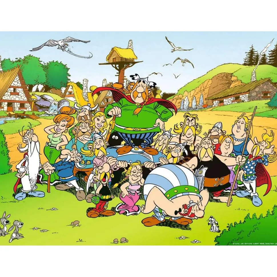 Puzzle 500 pièces - Astérix et Obélix : Astérix au village - Ravensburger