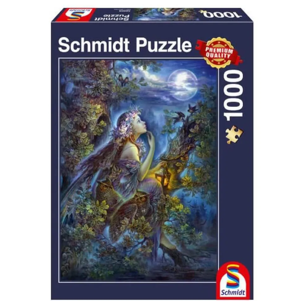 Puzzle 1000 pièces : Au clair de lune - Schmidt