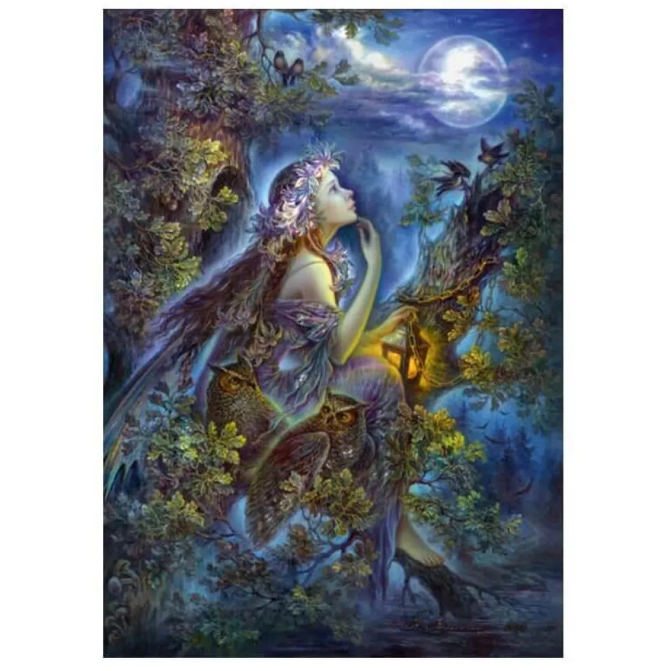 Puzzle 1000 pièces : Au clair de lune - Schmidt